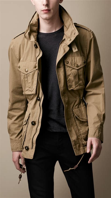 burberry brit mustard herren jacke|burberry jackets for men.